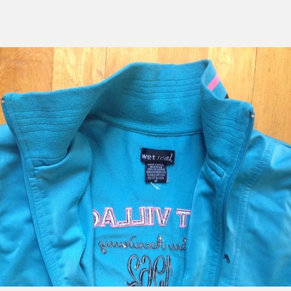 Wet Seal East Village New York Film Academy 1962 Sweat Jacket Size Medium Vintag - Picture 6 of 13